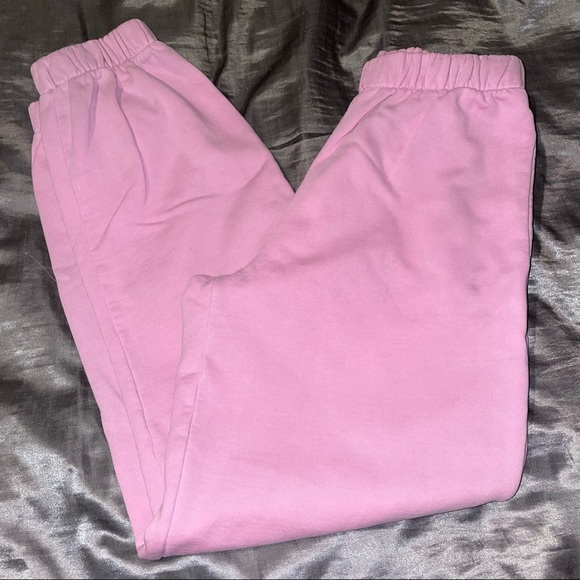 Brandy Melville Pants - Rare Strawberry Pink Brandy Melville Rosa Sweatpants